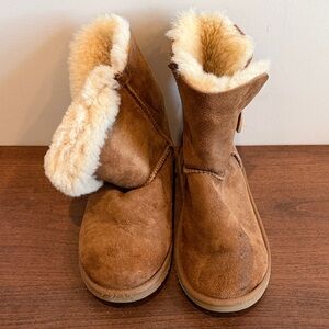 UGG Tan Shearling Boots